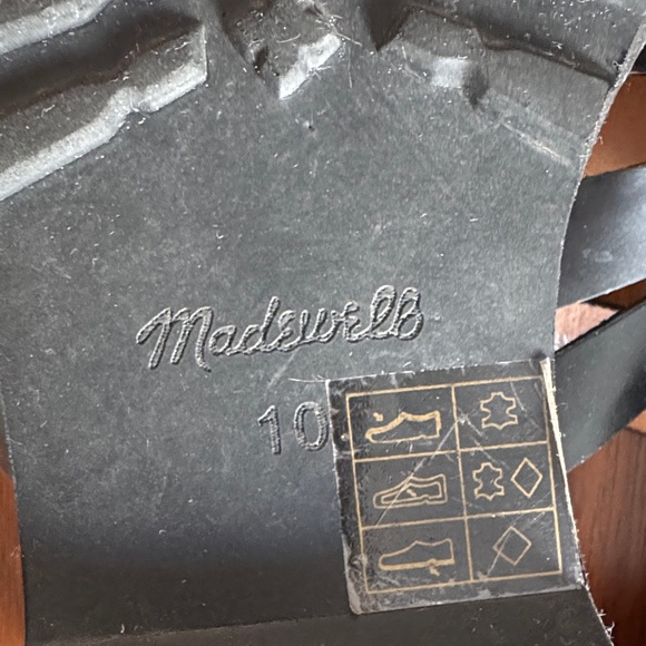 Madewell Cari Fisherman Lugsole Sandal Sz 10 - Picture 9 of 10